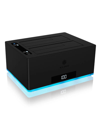 ICY BOX IB-127CL-U3 USB 3.2 Gen 1 (3.1 Gen 1) Type-B Nero