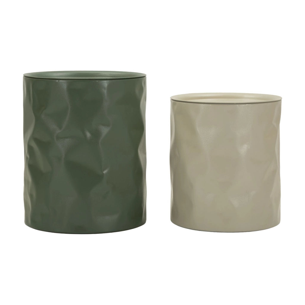 Set di Tavolini VKH1125, Multicolore, Metallo, 39,5x39,5x48 cm