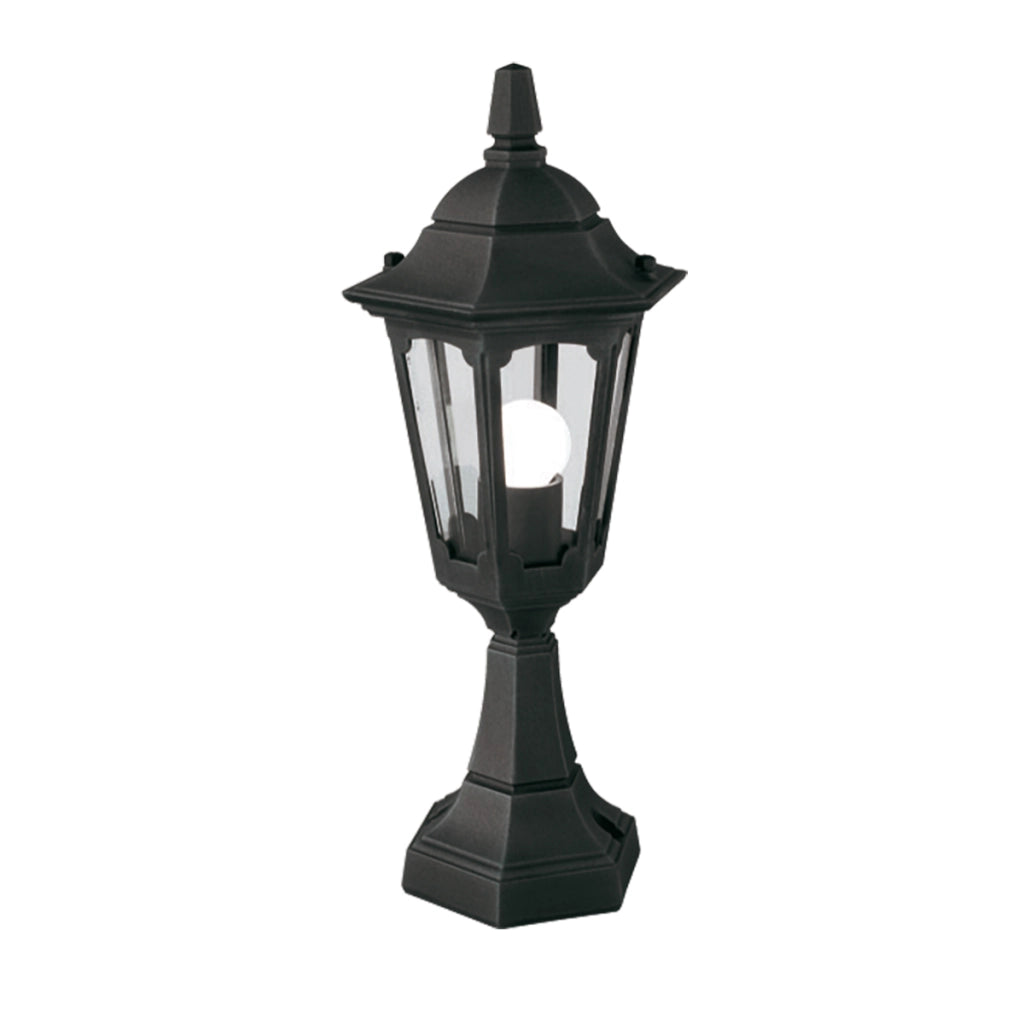 Lampada da esterno da base nera E27 60W Parish Mini
