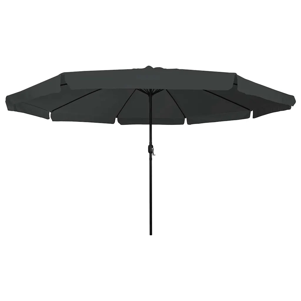 Ombrello da giardino-Ombrellone da spiaggia Antracite 394 x 394 x 248 cm