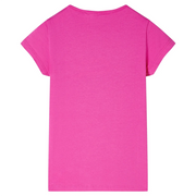 Maglietta da Bambina Rosa Scuro 140 11138