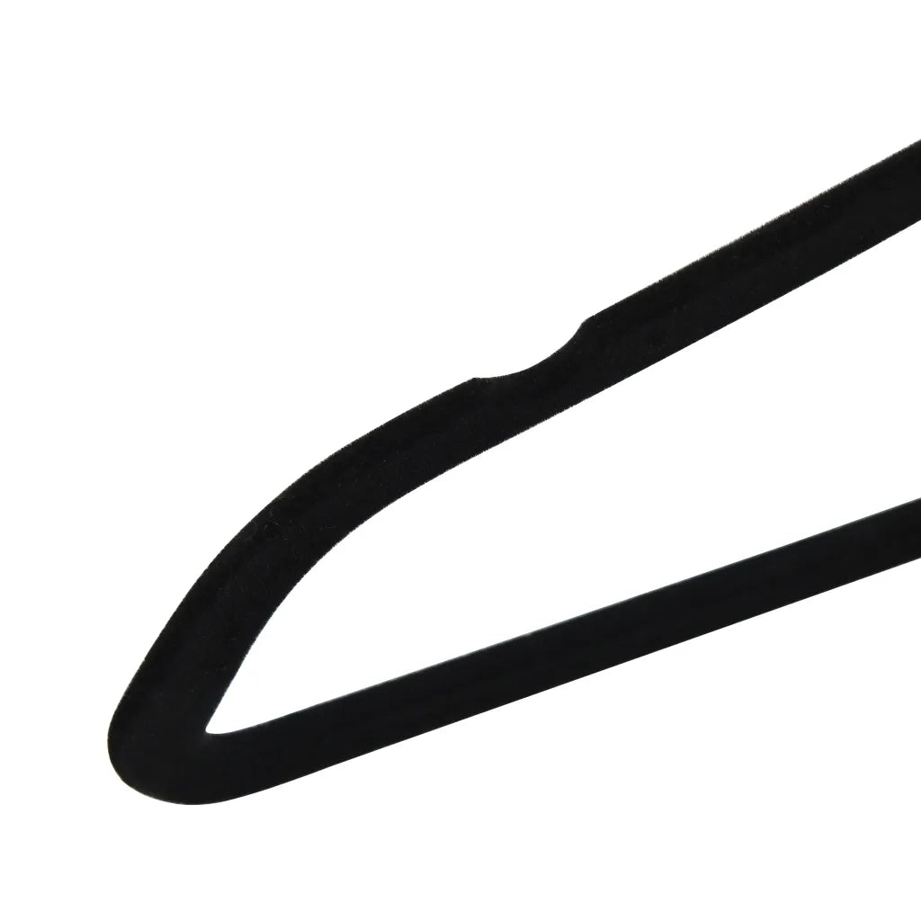 Set Appendiabiti 100 pz Antiscivolo Nero in Velluto CFW5093934