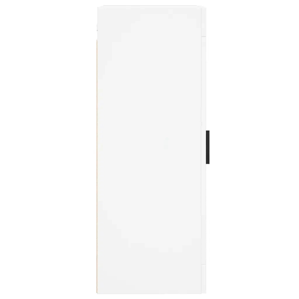 Armadietto a Muro Bianco 34,5x34x90 cm in Legno Multistrato 830516