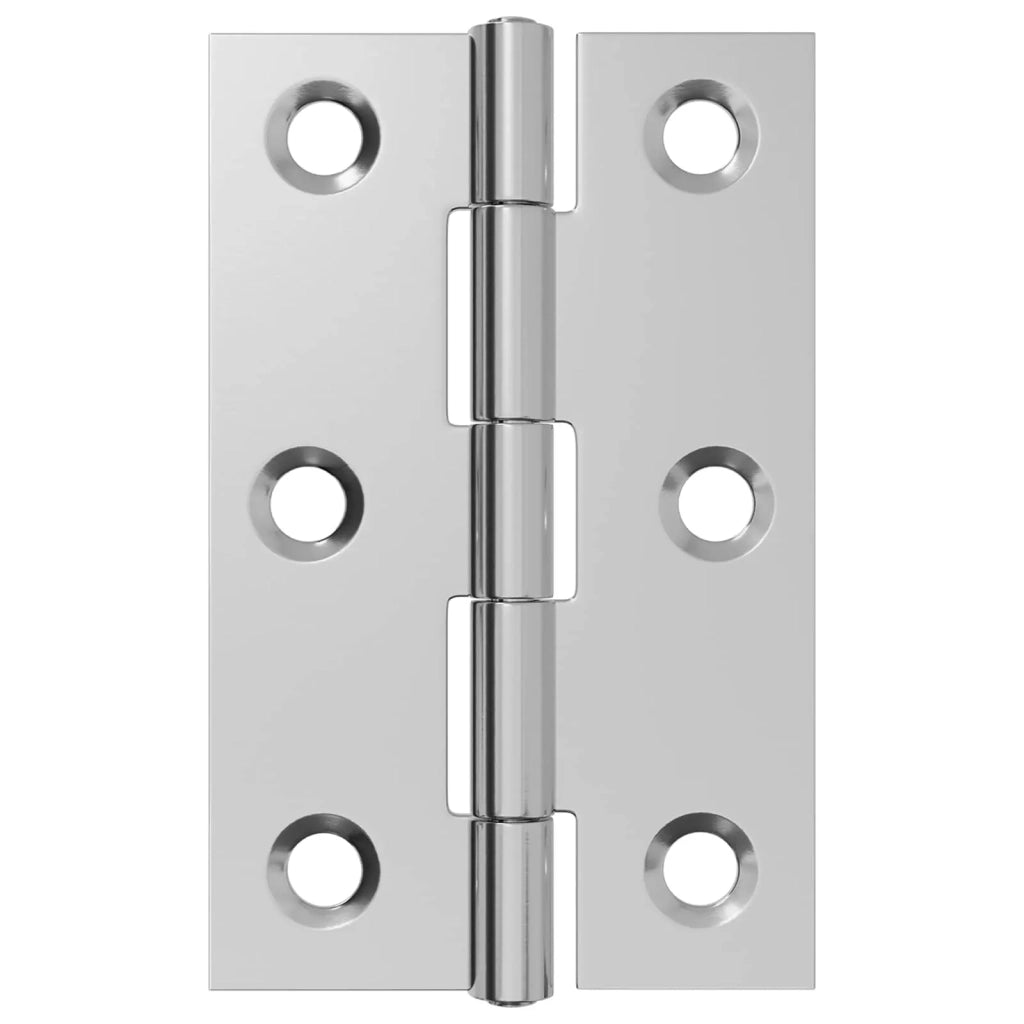 Cerniera 48 pz 54 x 34 x 5 mm Argento Acciaio 42041399
