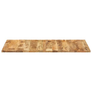 Piano Tavolo in Legno Massello di Mango 25-27 mm 140x60 cm 286026