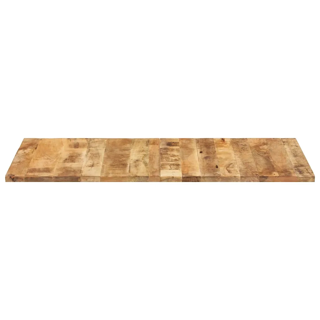 Piano Tavolo in Legno Massello di Mango 25-27 mm 140x60 cm 286026