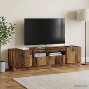 Mobile TV LED Legno antico Legno ingegnerizzato 897353