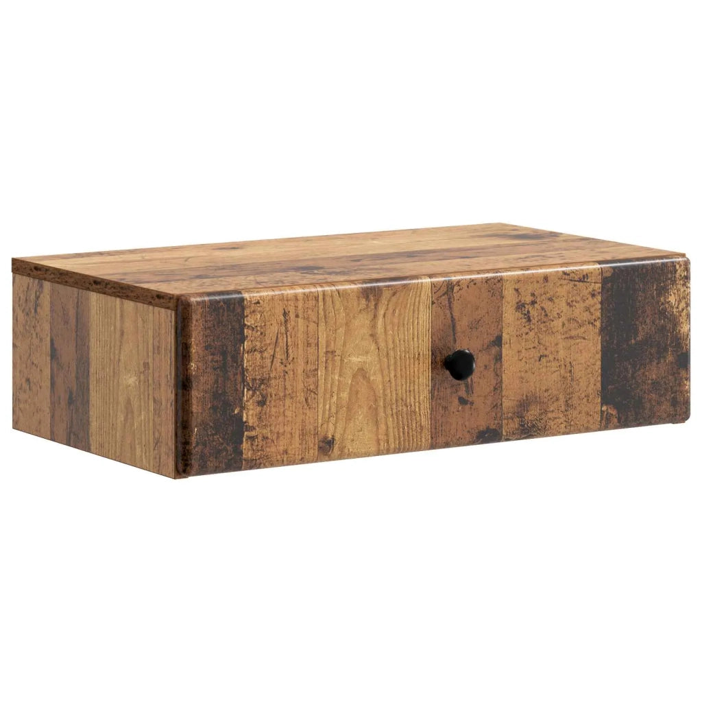 Tavolino da Parete Laterale Legno antico 59 x 34,5 x 17 cm 899173
