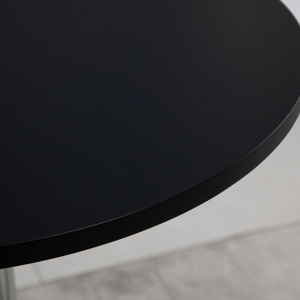 Tavolo da bar regolabile in altezza ¨C zephmum ¨C nero ?60x69-93 cm