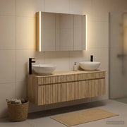 Set di Armadi da Bagno 4 pcs Rovere Sonoma 103,5 x 15,5 x 70 cm 3406625
