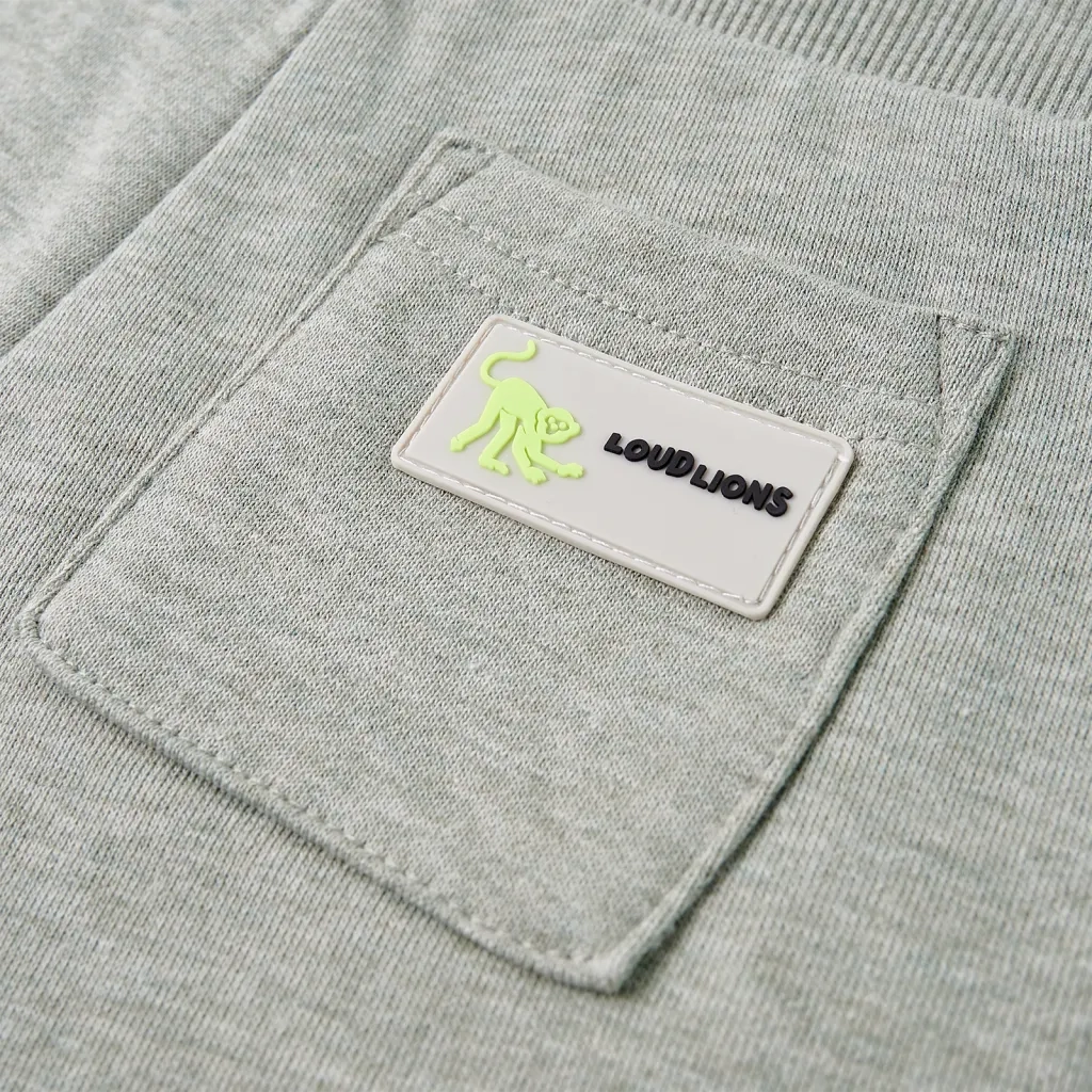 Pantaloncini per Bambini con Coulisse Cachi Chiaro MÃ©lange 140