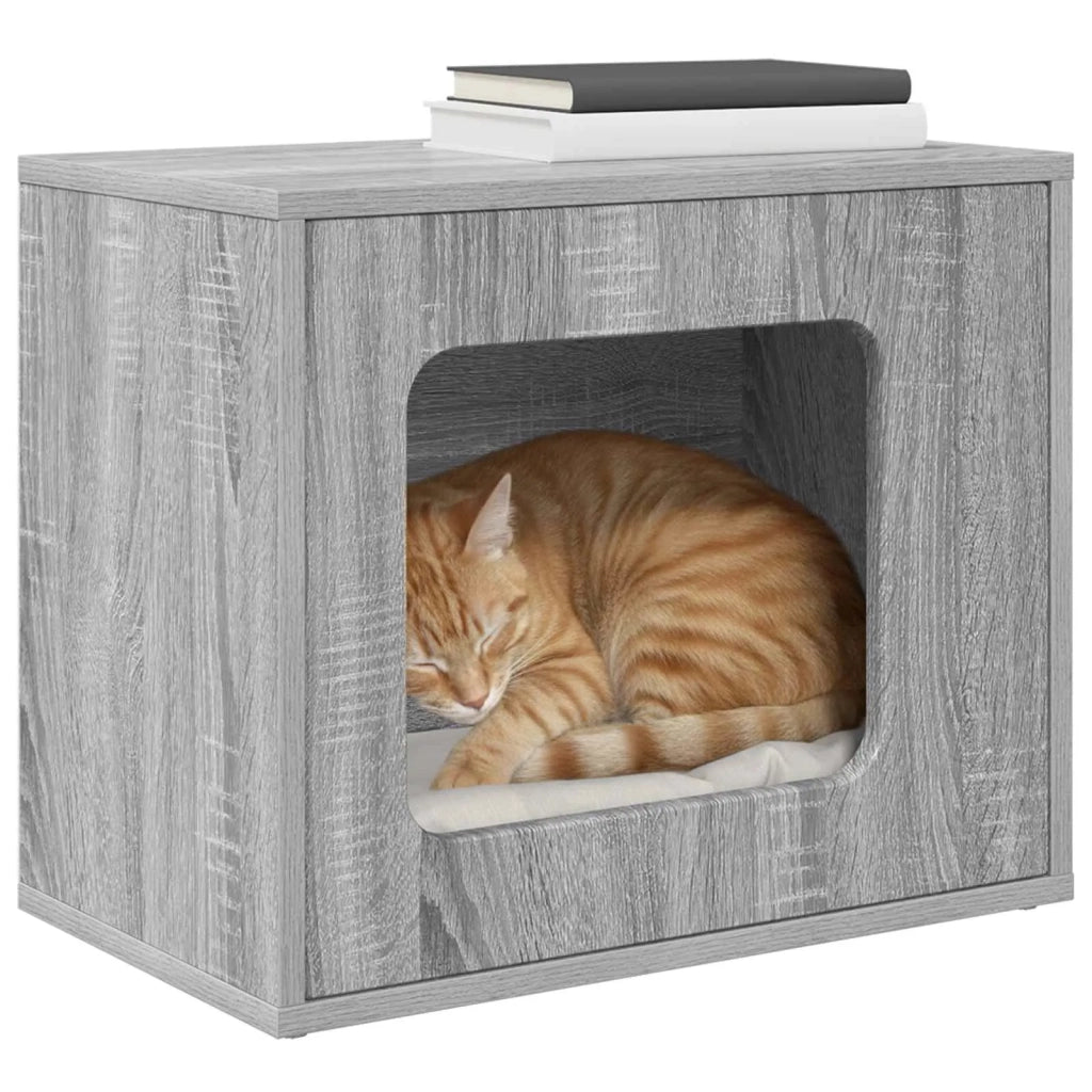 Casa per Gatti Grigio Sonoma 51 x 30 x 42,5 cm CFW3801712