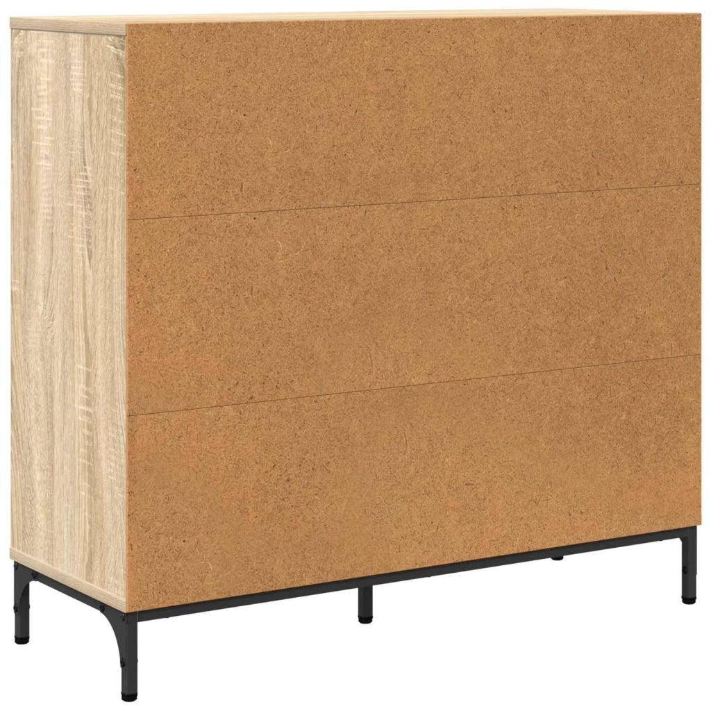 Credenza Rovere Sonoma 89,5 x 33 x 82 cm Legno multistrato 883456