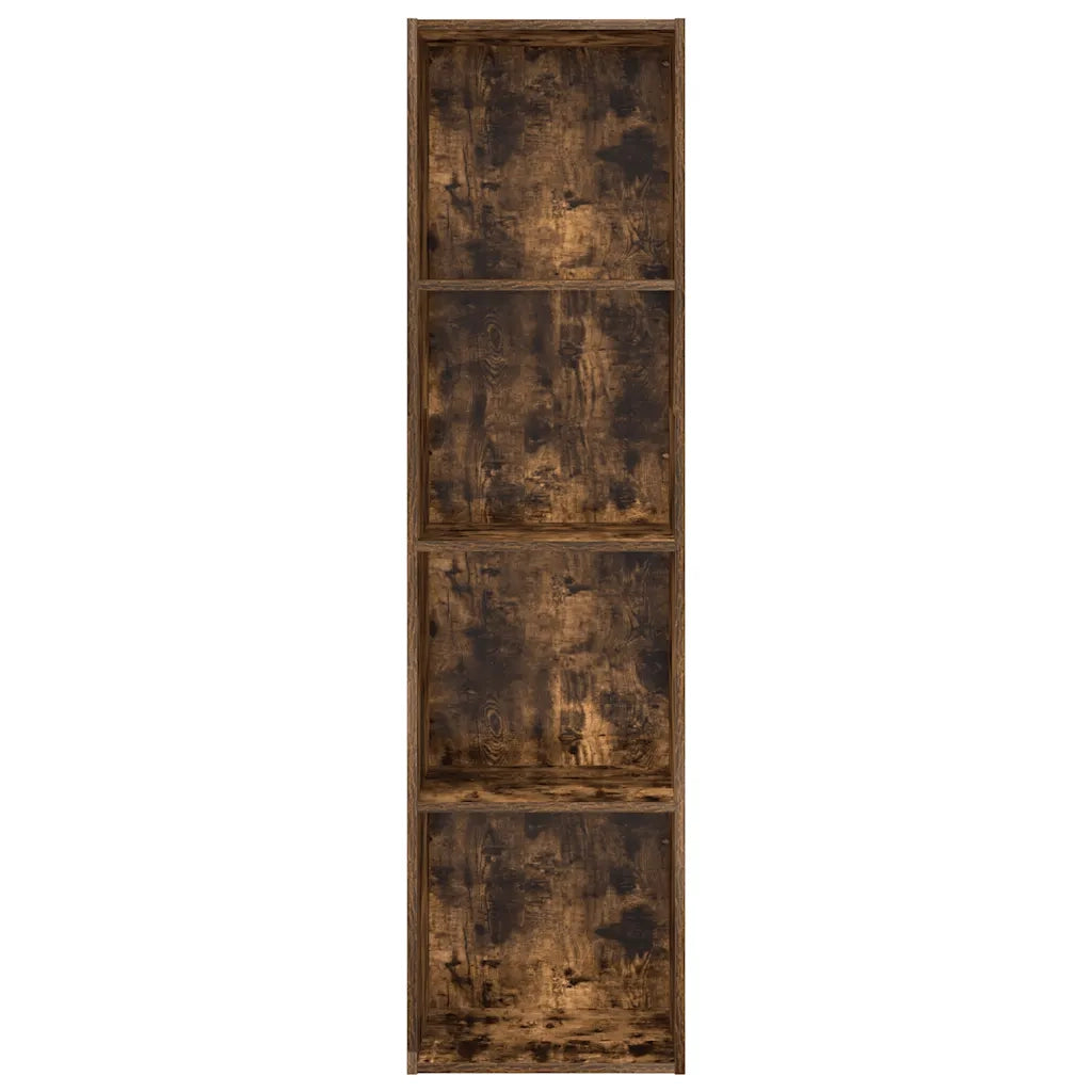 Libreria Rovere Fumo 40x30x152 cm in Legno Multistrato 857880