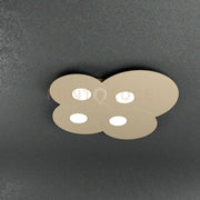 CLOUD PLAFONIERA 4 LUCI QUADRA SABBIA 1128-PL4-SA