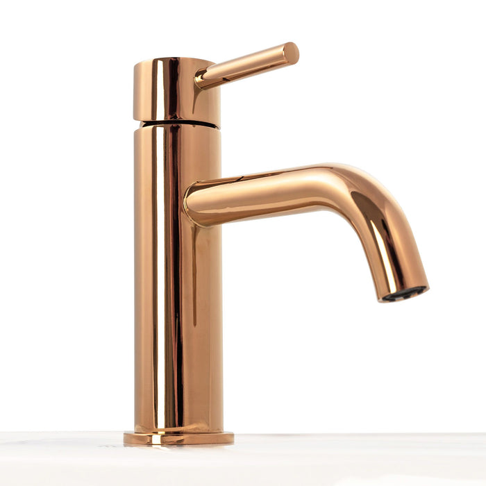 Rubinetto Da Lavabo Rea Lungo Copper Low