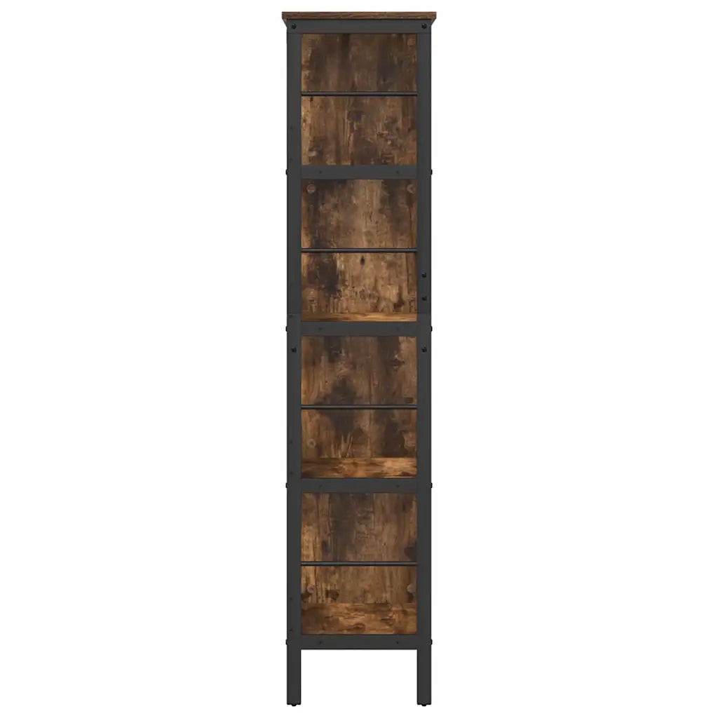 Libreria Rovere fumé 82 x 32 x 144,5 cm Legno multistrato