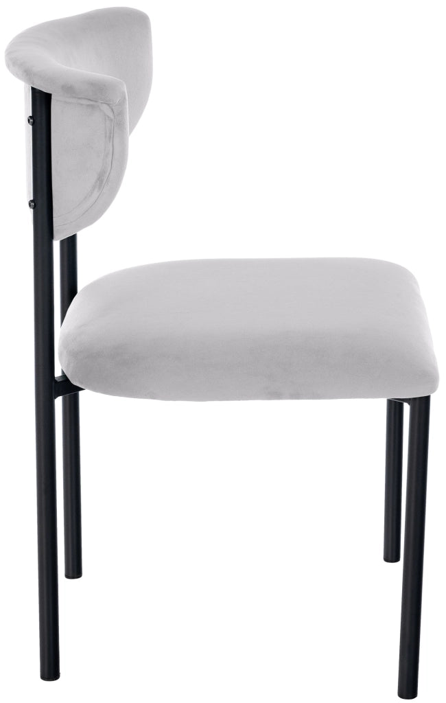 Set di 2 sedie visitatore Gambell velluto 7