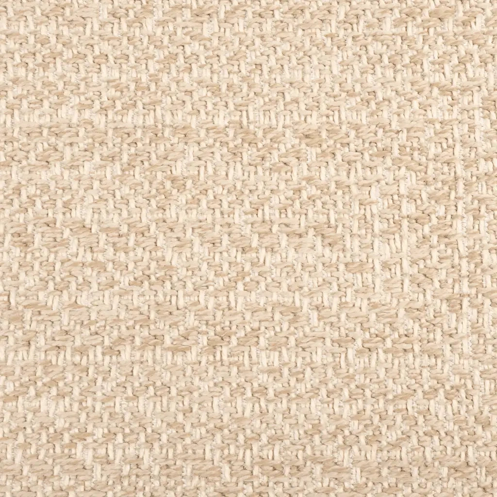 Tappeto ZIZUR Beige 120x120 cm Aspetto Iuta Interni ed Esterni 4010393