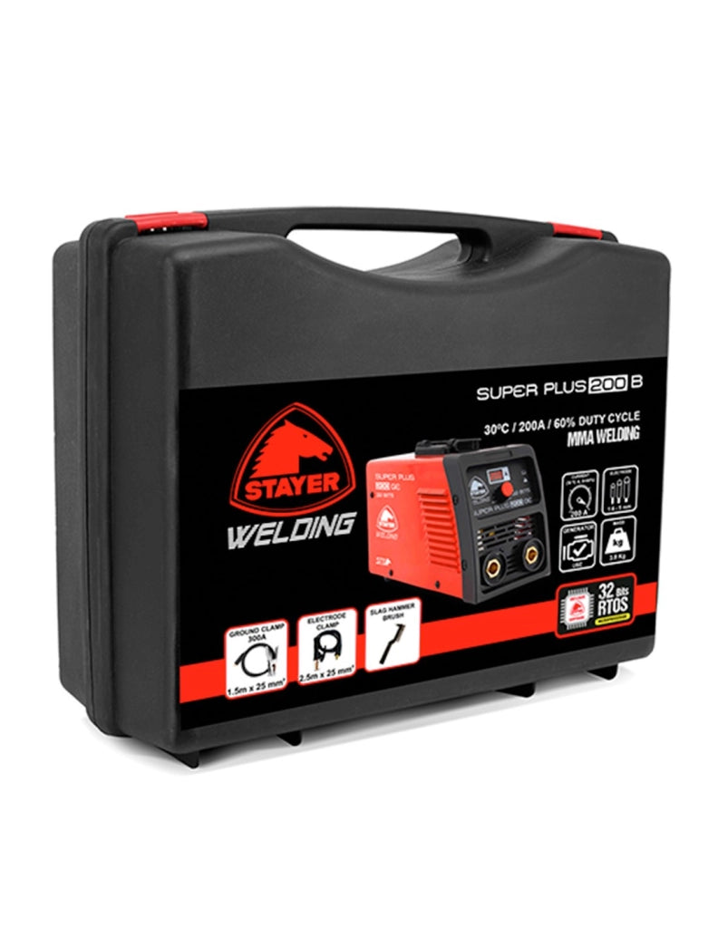 Saldatore INVERTER MMA STAYER SUPER PLUS 200 B GEK