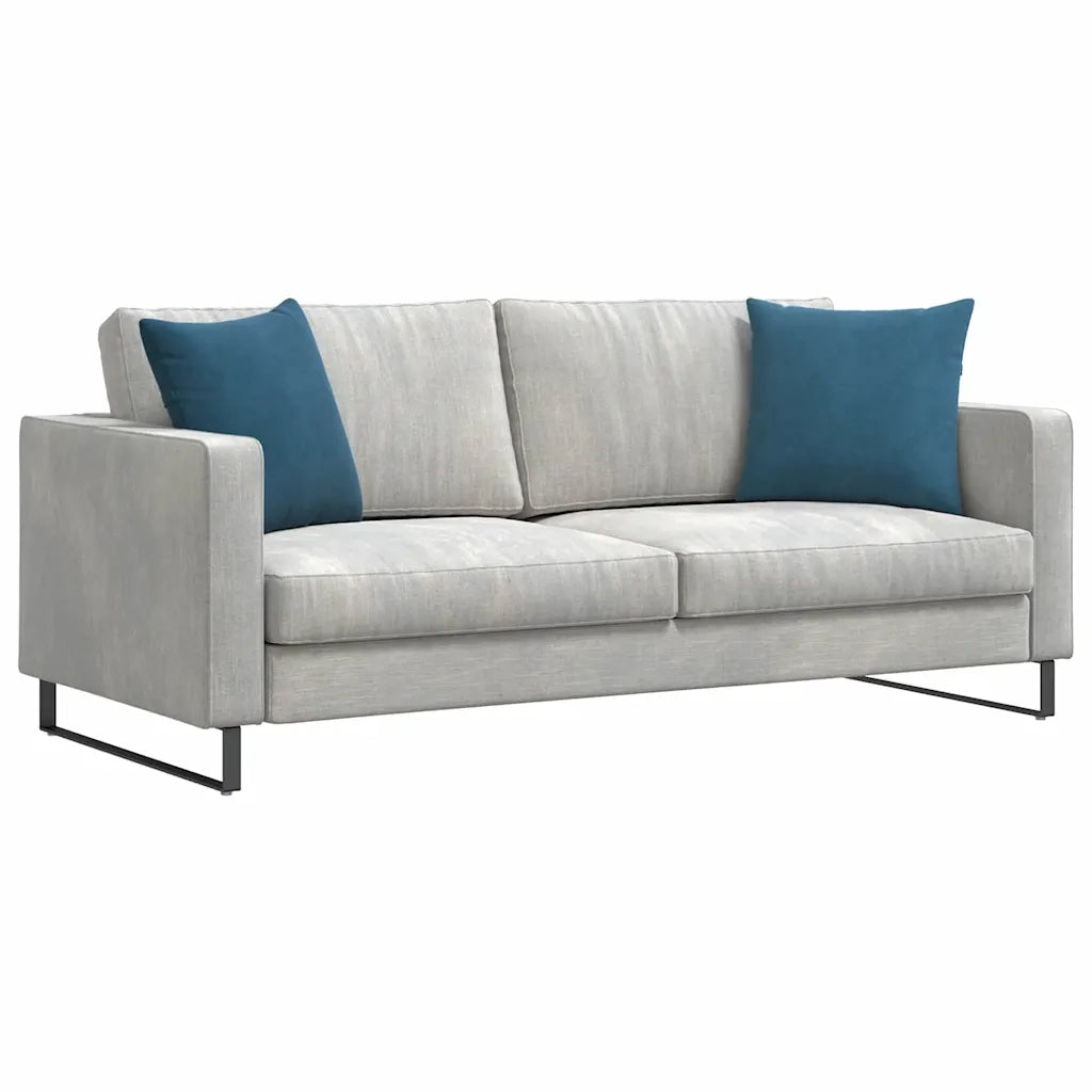 Cuscini da Divano 2 pz | Cuscini per sedie Blu 45 x 45 cm Tessuto in Cords