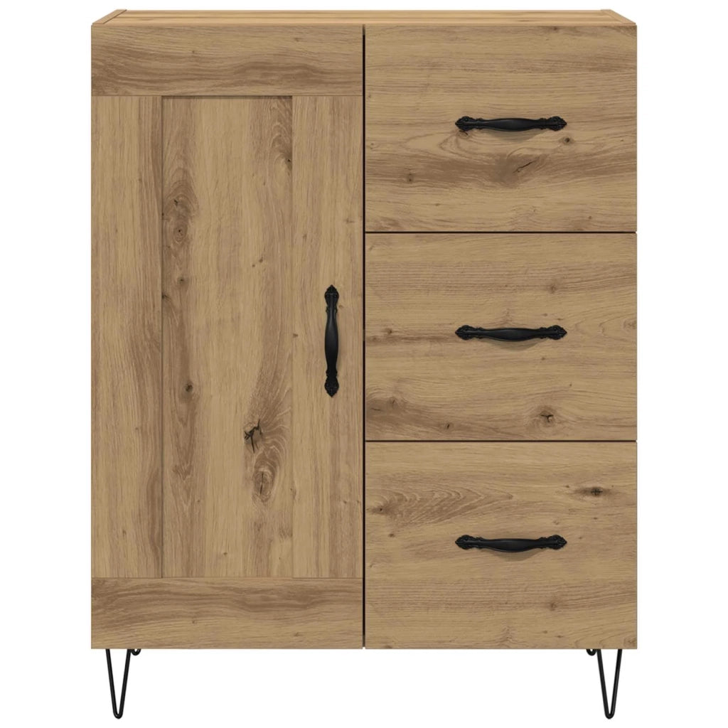 Credenza con cassetto Rovere Artigianale 69,5 x 34 x 90 cm