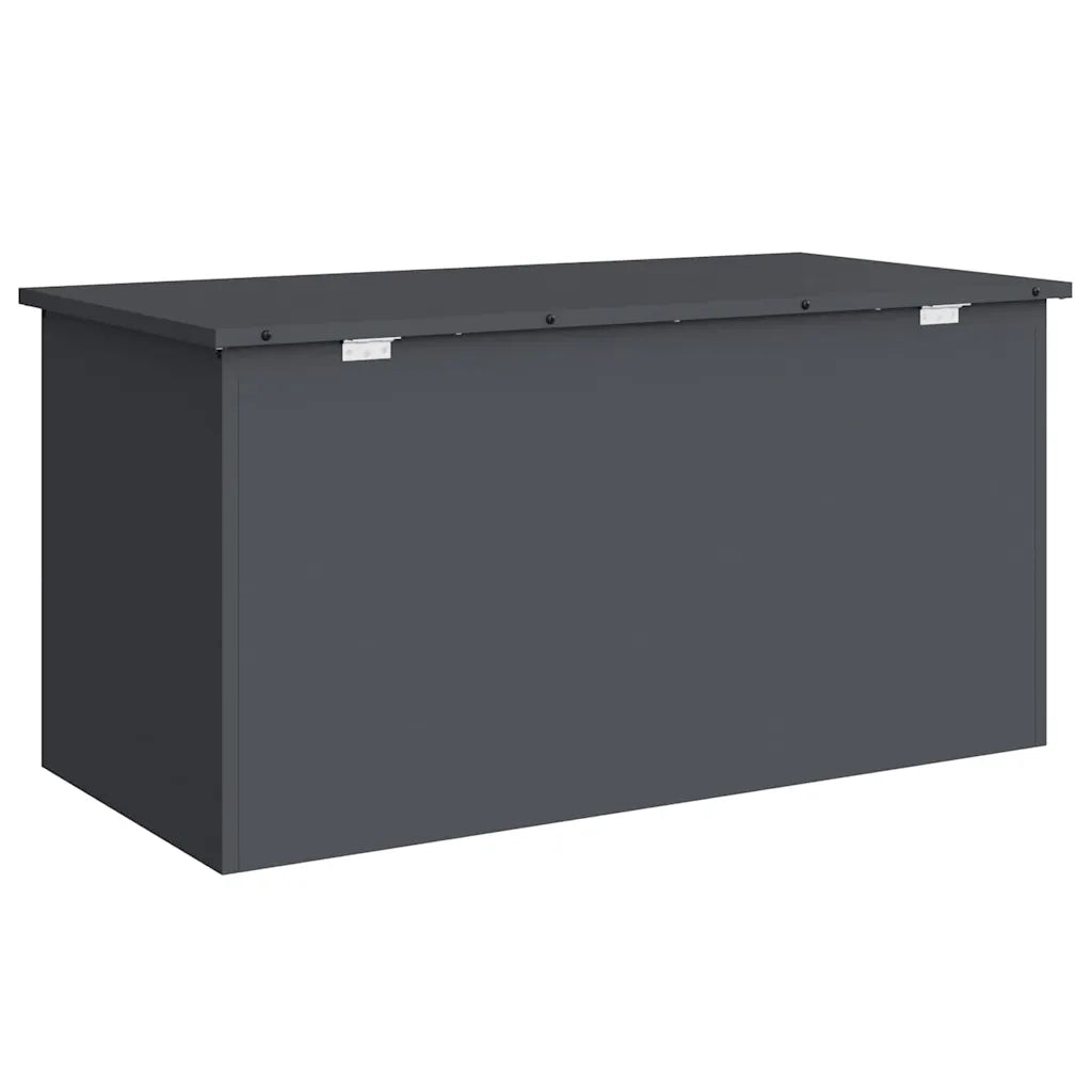 vidaXL Scatola di Stoccaggio Esterno Antracite 100 x 50.5 x 50 cm