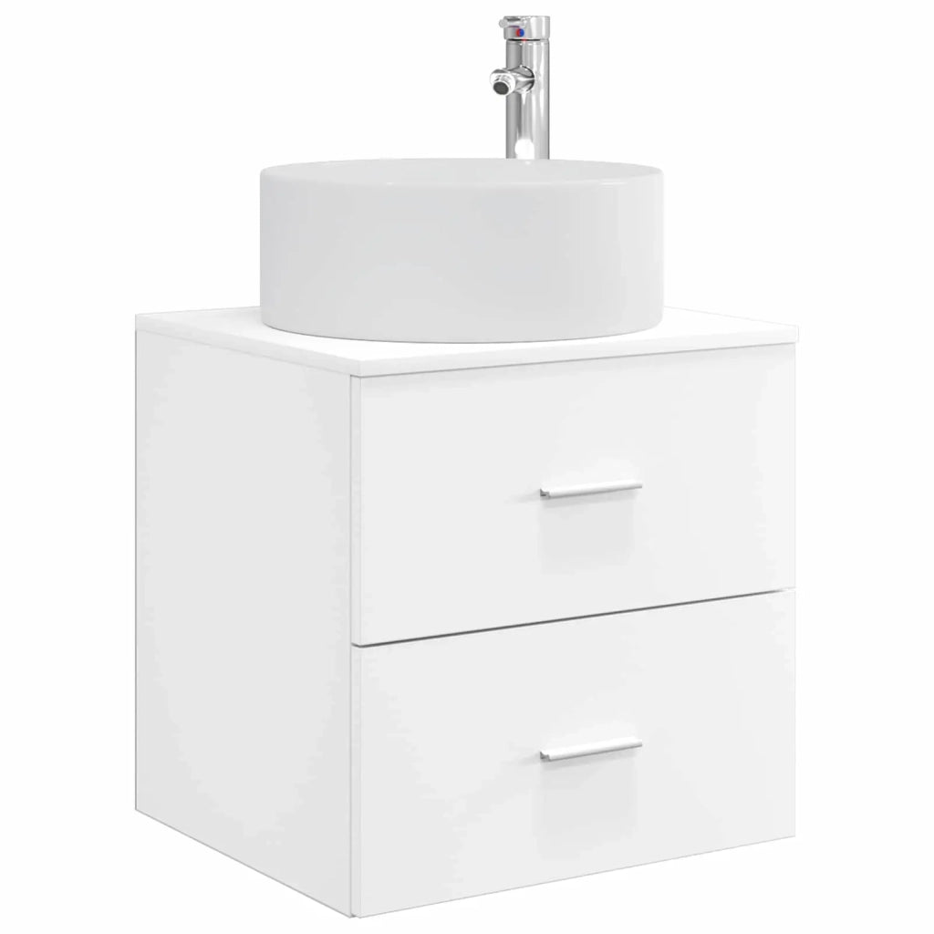 Set di mobili per il bagno 3 pz Bianco 49,5 x 44,5 x 65,5 cm 3405955