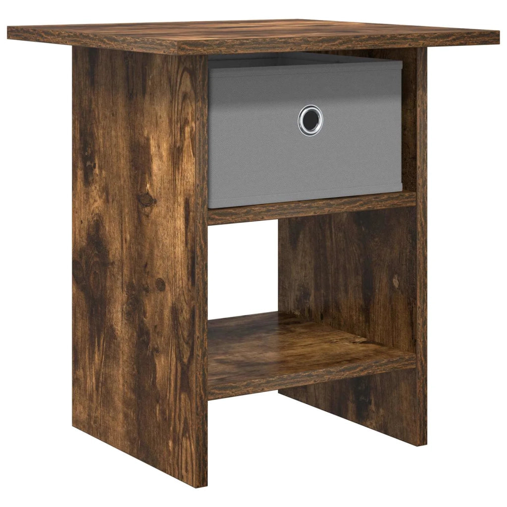 Comodino Rovere fumé 41 x 40 x 45 cm Legno multistrato