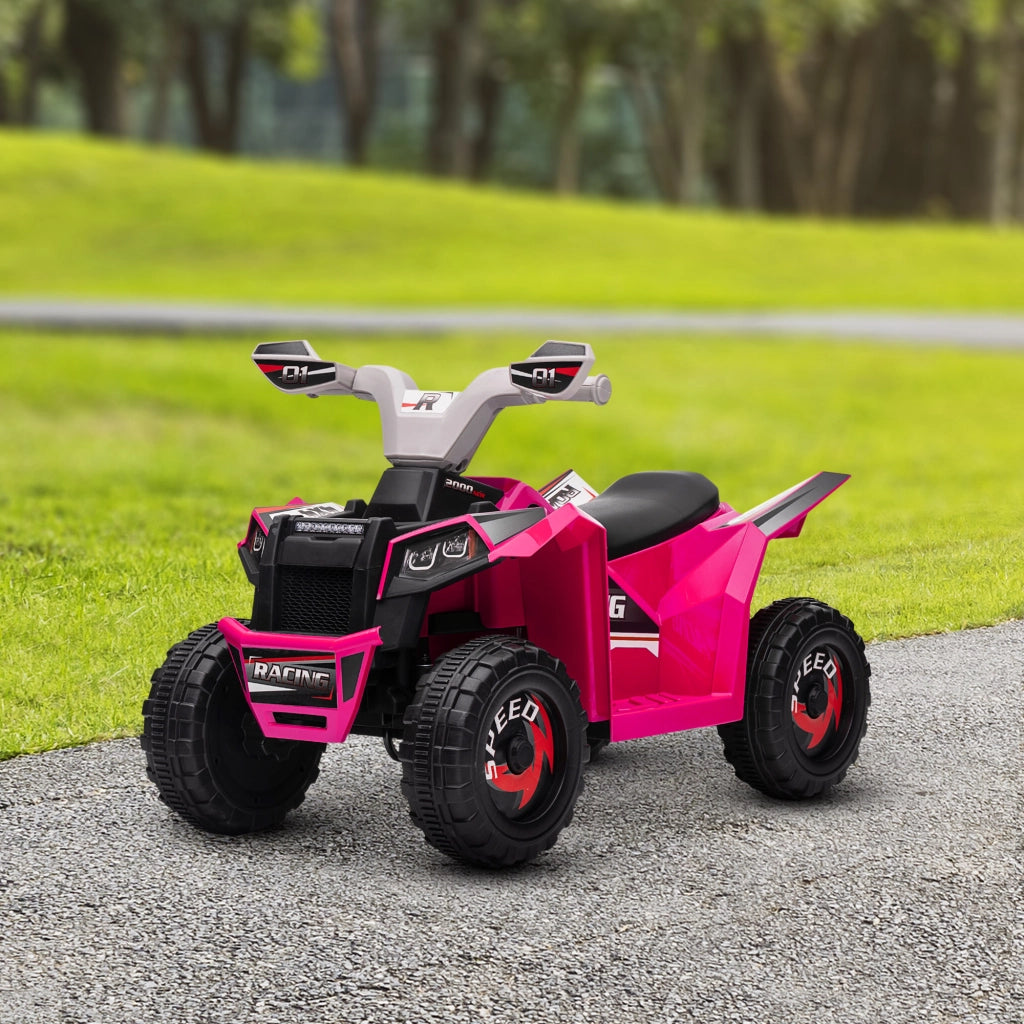 Quad elettrico per bambini ¨C zephmum ¨C 70x41.5x48.5 cm Rosa