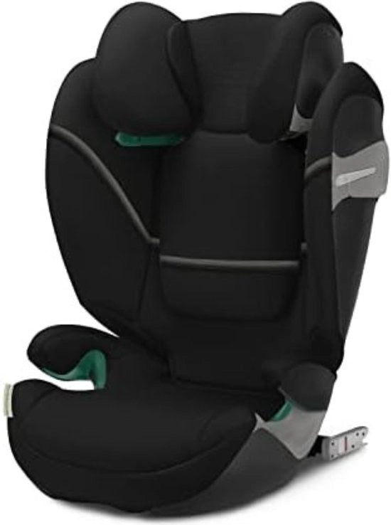 Seggiolino Auto - Sedia Auto - Altezza Sedile Auto - Sedia per Bambini con Altezza Regolabile - Nero
