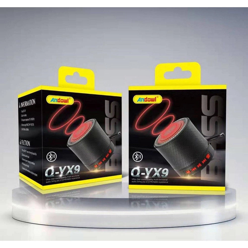 Trade Shop - Mini Altoparlante Wireless Ricaricabile Usb Con Connessione Bluetooth V5.0 Q-yx9 -