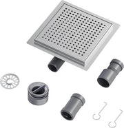 Drenaggio angolare in acciaio inossidabile - 200 mm x 200 mm