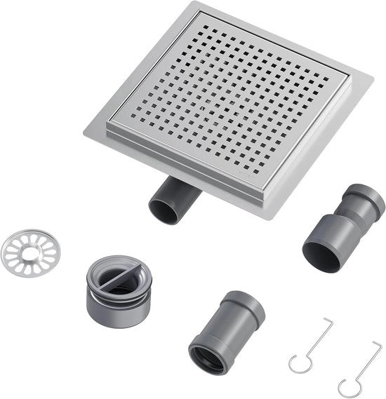 Drenaggio angolare in acciaio inossidabile - 200 mm x 200 mm