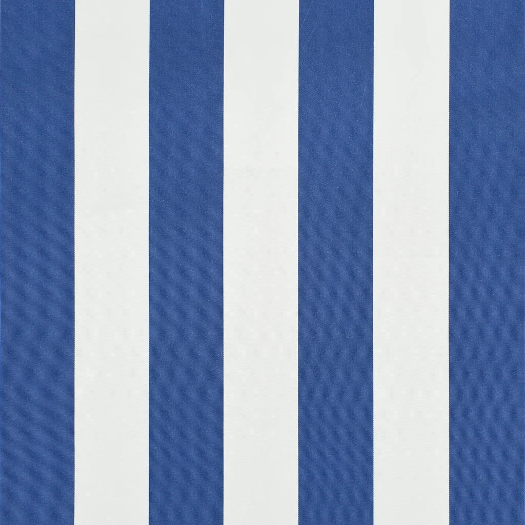 Tenda da Sole Retrattile 250x150 cm Blu e Bianco cod mxl 23459