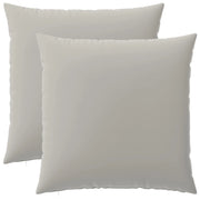 Federa 2 pcs HEERLEN Grigio 60 x 60 cm Poliestere 912693
