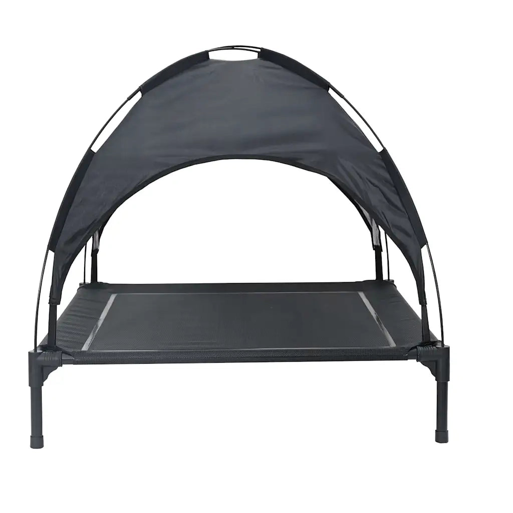 Letto per Cani Nero 90 x 81 x 80,5 cm Acciaio CFW5901497