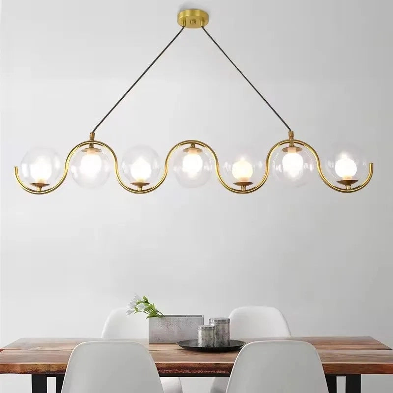 Lampada Da Soffitto APP1441-7CP Gold
