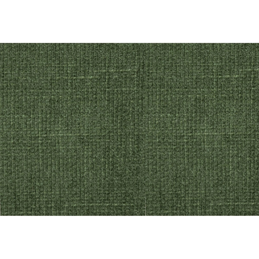 Testiera in tessuto natté verde kaki con linee L160 cm