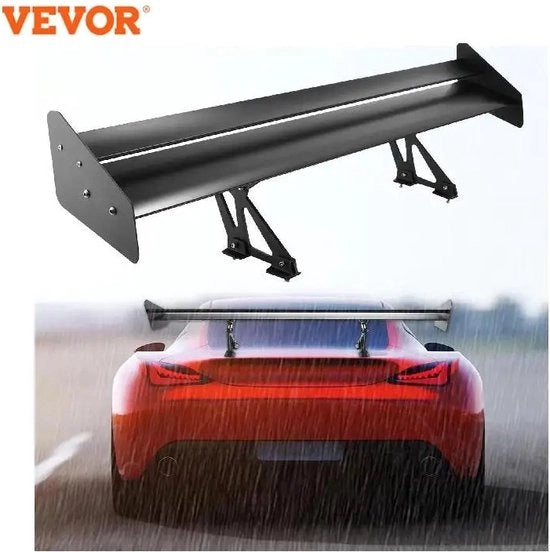 Achilleo posteriore - Dakspoiler - Nero - Universale - Spolatore auto - Dakvleugel - Vleugia posteriore