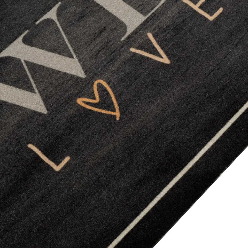 Tappeto da Cucina Lavabile Testo CaffÃ¨ 60x300 cm in Vellutocod mxl 115018