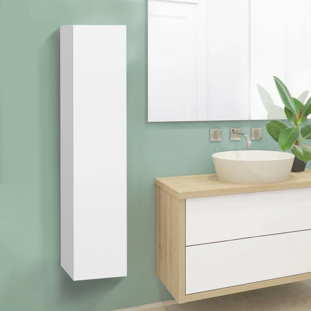 IDMarket - Mobili bagno colonna bianco LILA