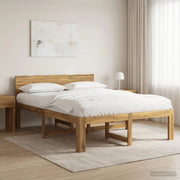 Letto matrimoniale con testiera ROSTOCK Bianco 120 x 190 cm 903445