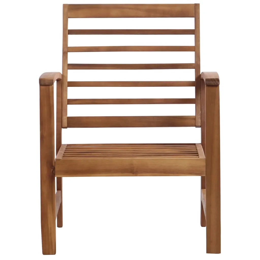 Set Divani da Giardino 4 pz in Legno Massello di Acacia 47282