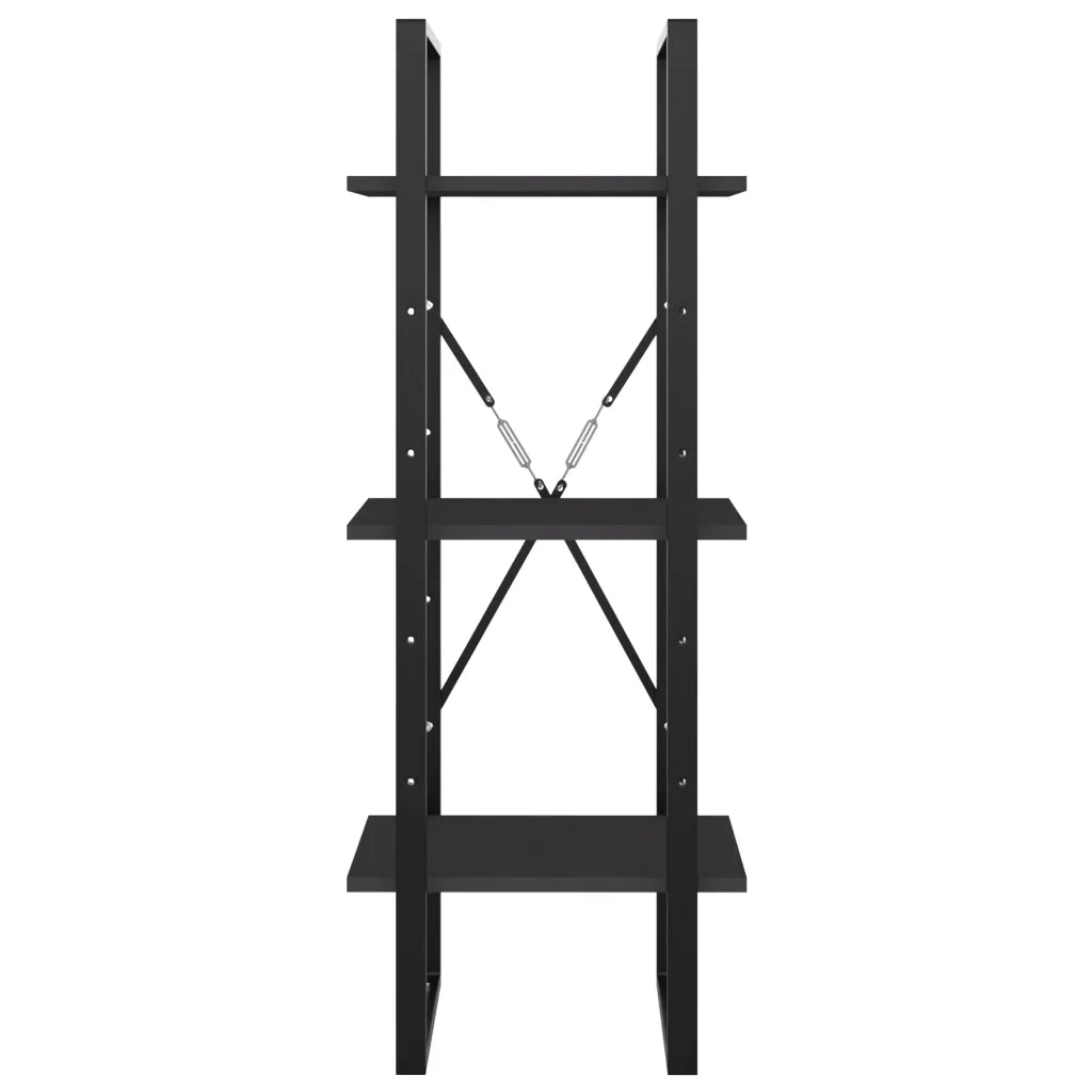 Libreria a 3 Ripiani Grigia 40x30x105 cm in Truciolato cod mxl 16127