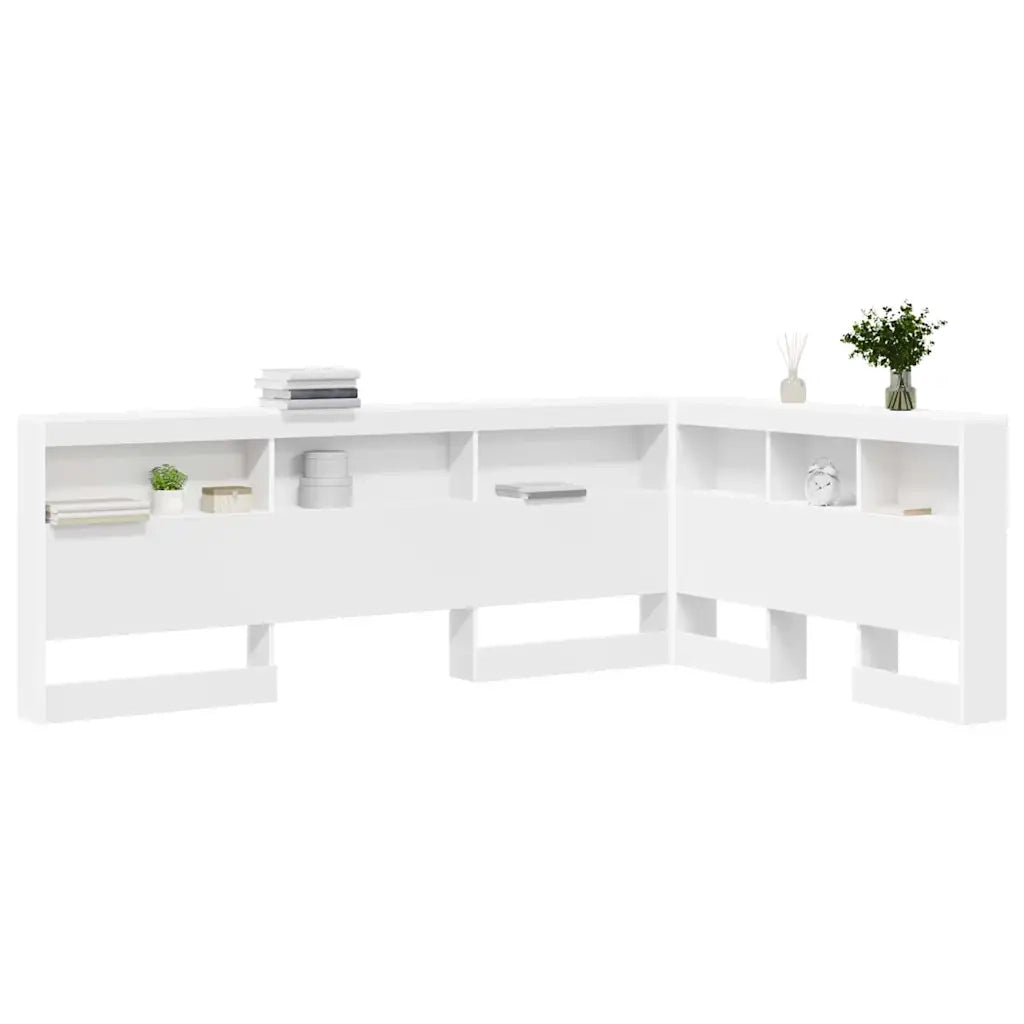 Testata contenitore con testiera Bianco 207,5 x 137,5 x 76,5 cm 3335533