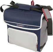 Camping refrigeratore con ruote in blu scuro/grigio