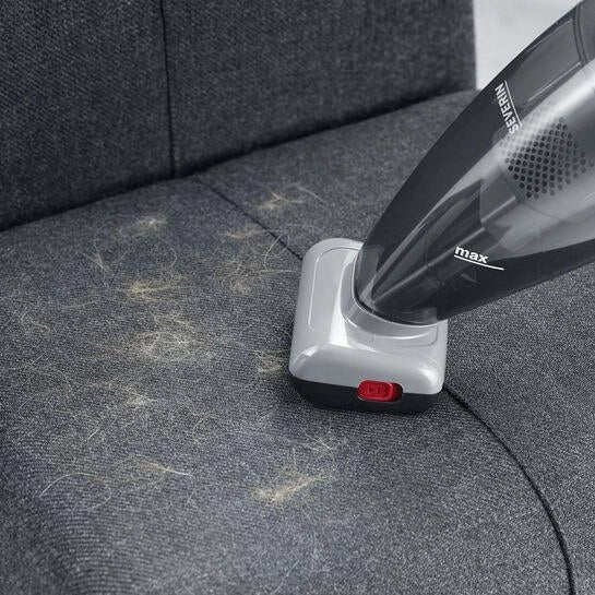Severin HV 7146 Aspirapolvere Portatile Senza Filo 4 in 1 Secco e Bagnato 0,65 L 120 W 5500 Pa 30 min autonomia colore Grigio Rosso Bianco