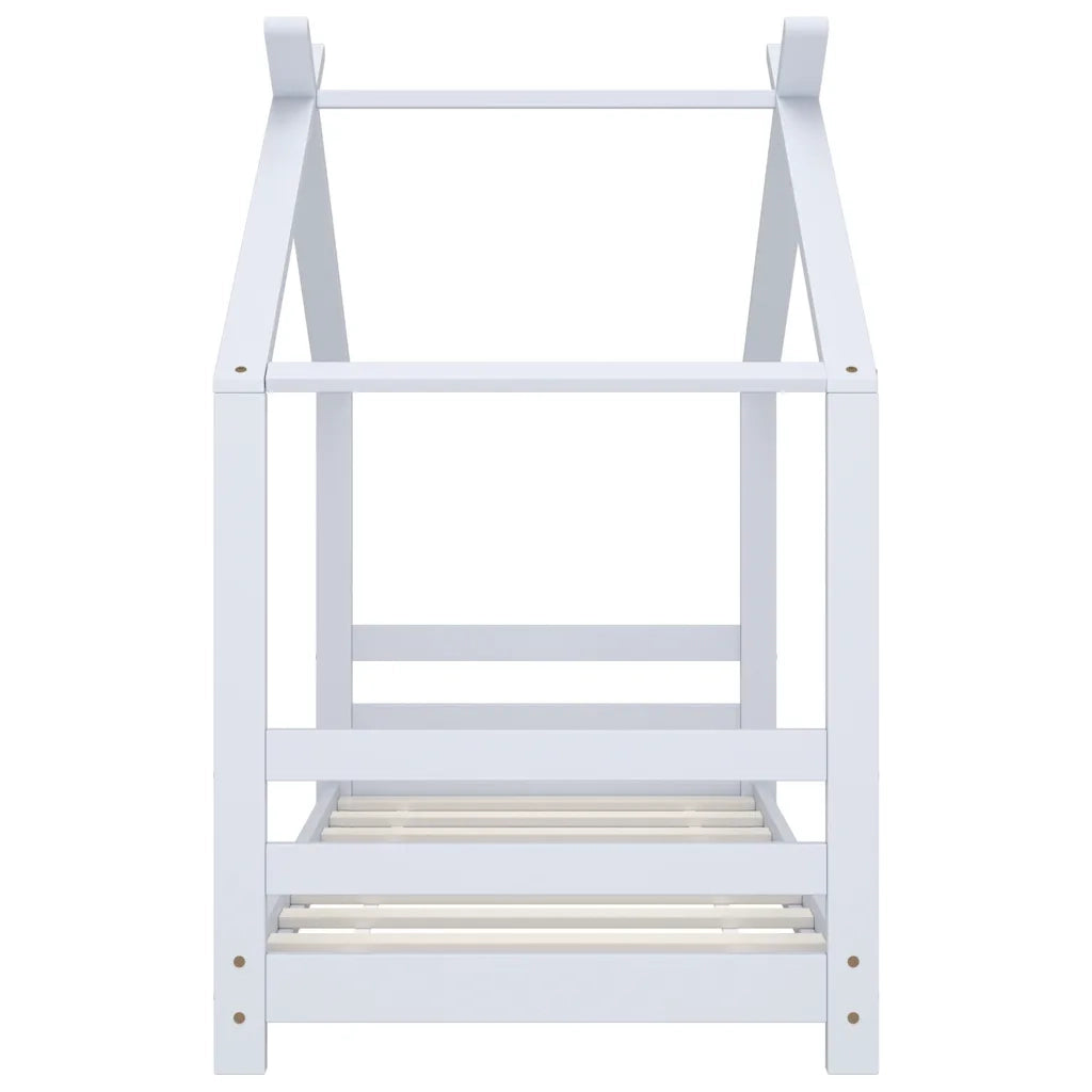 Giroletto per Bambini Bianco in Massello di Pino 70x140 cm 289610