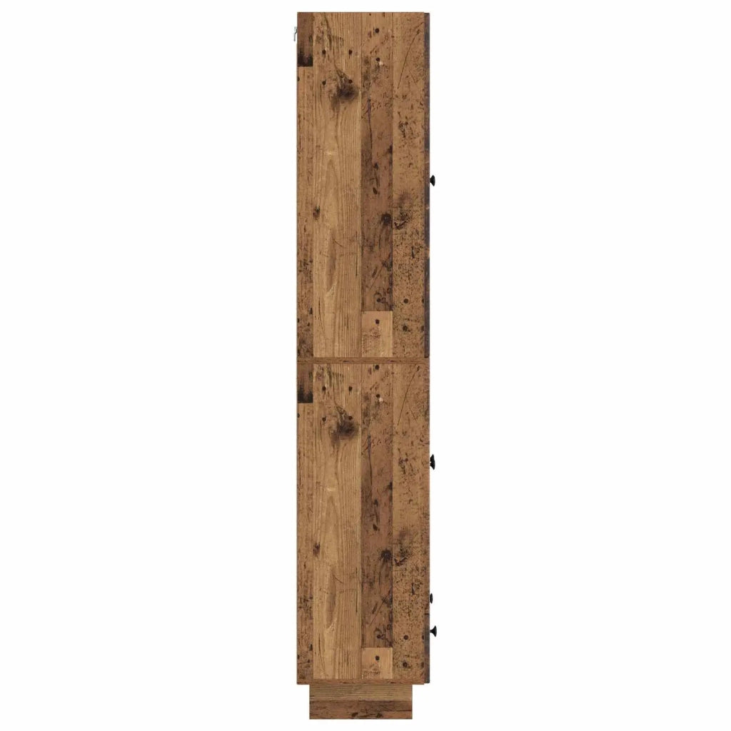 Set di armadi 2 pcs Legno antico 66 x 34,5 x 95 cm 3416356